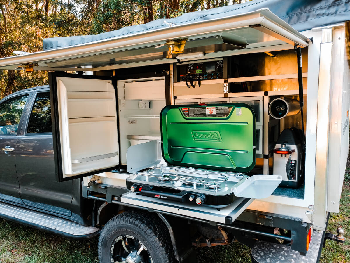 Traymate Campers The Slide-on Aluminium Ute Canopy 