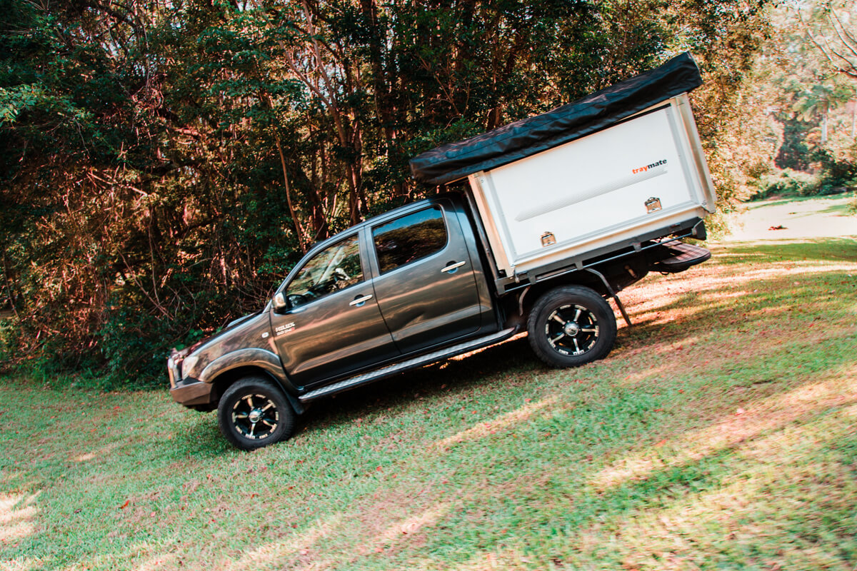 Traymate Campers | The Slide-on Aluminium Ute Canopy ...